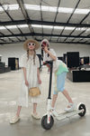 Susanfang crochet craft flat shoes AW21SHO05CORWHT
